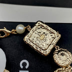 Noble Diamond Pearl Adjustable Bracelet