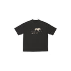 HAND DRAWN T-SHIRT MEDIUM FIT IN BLACK(summer preferred)