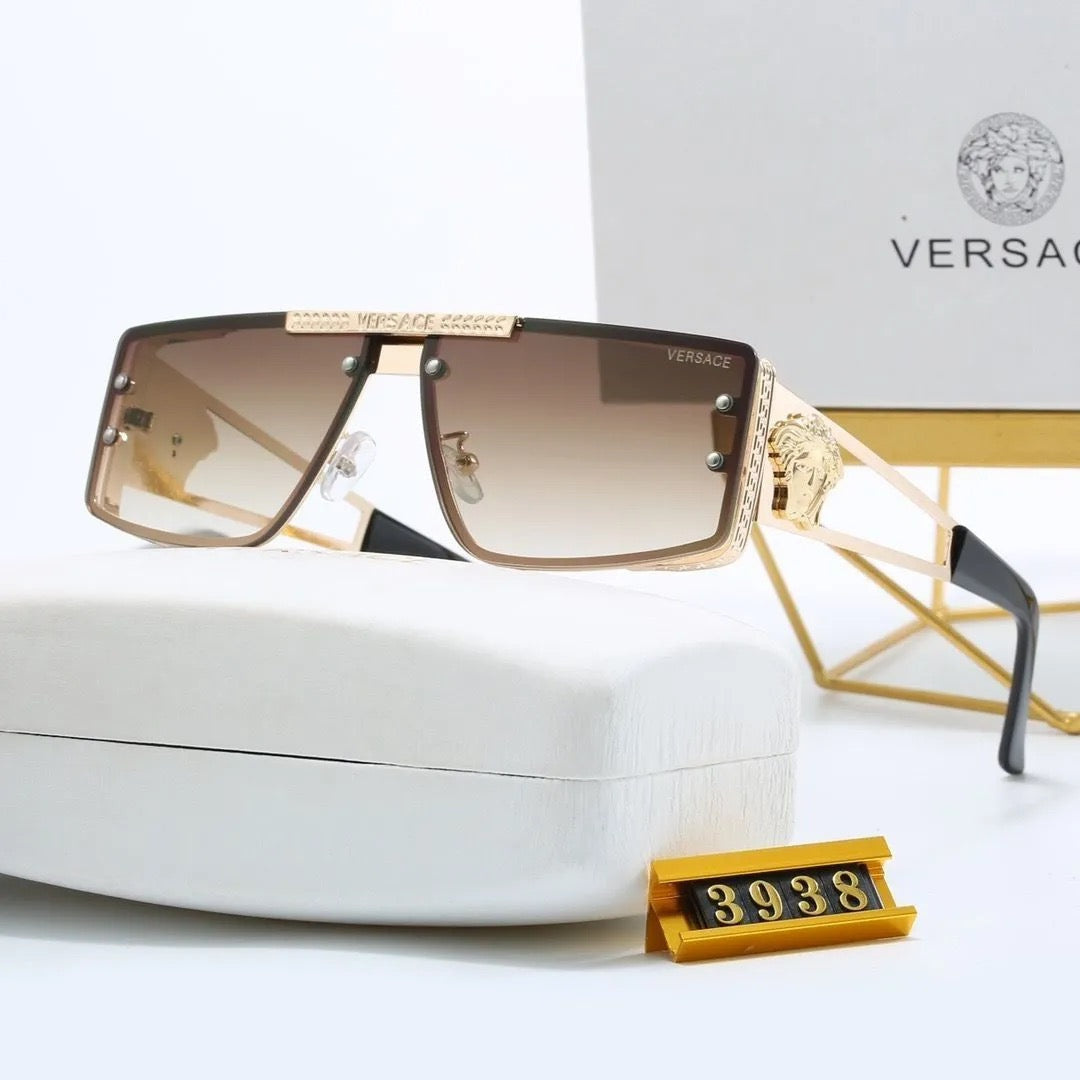2026 New Fashion European and American style sunglasses with metal frames 3938 (UV protection)