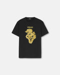 Golden Dragon Print T Shirt
