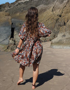 Neera Short Dress in Rani