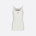 Ribbed Cotton-Jersey Bee Vest