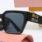 Luxury square frame universal sunglasses