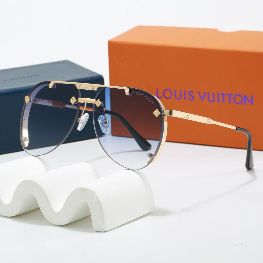 2026 Fashion New European and American style metal trendy sunglasses