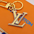Premium Monogram Letter Keychain