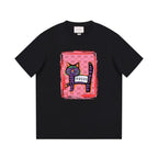 Cat Print T-Shirt