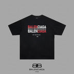 Double letter printing t-shirt