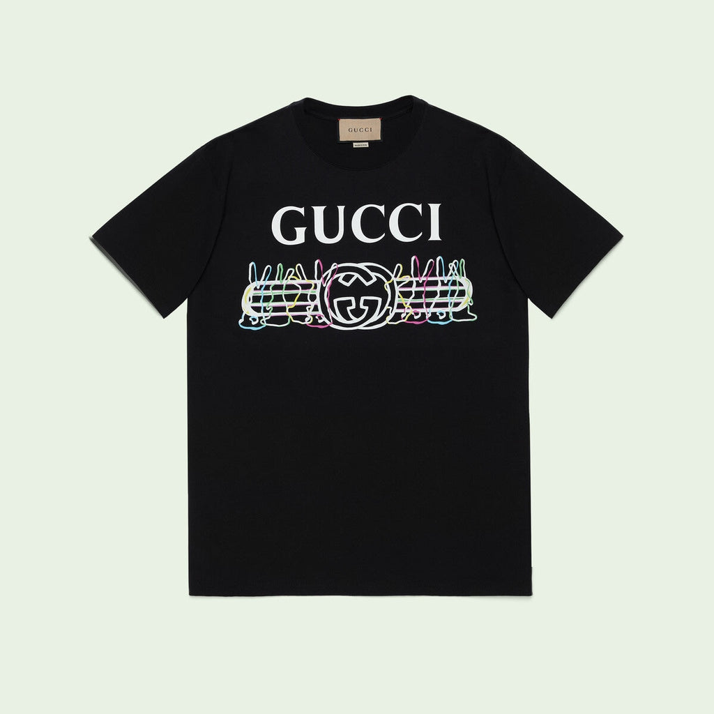 Classical Print T Shirt