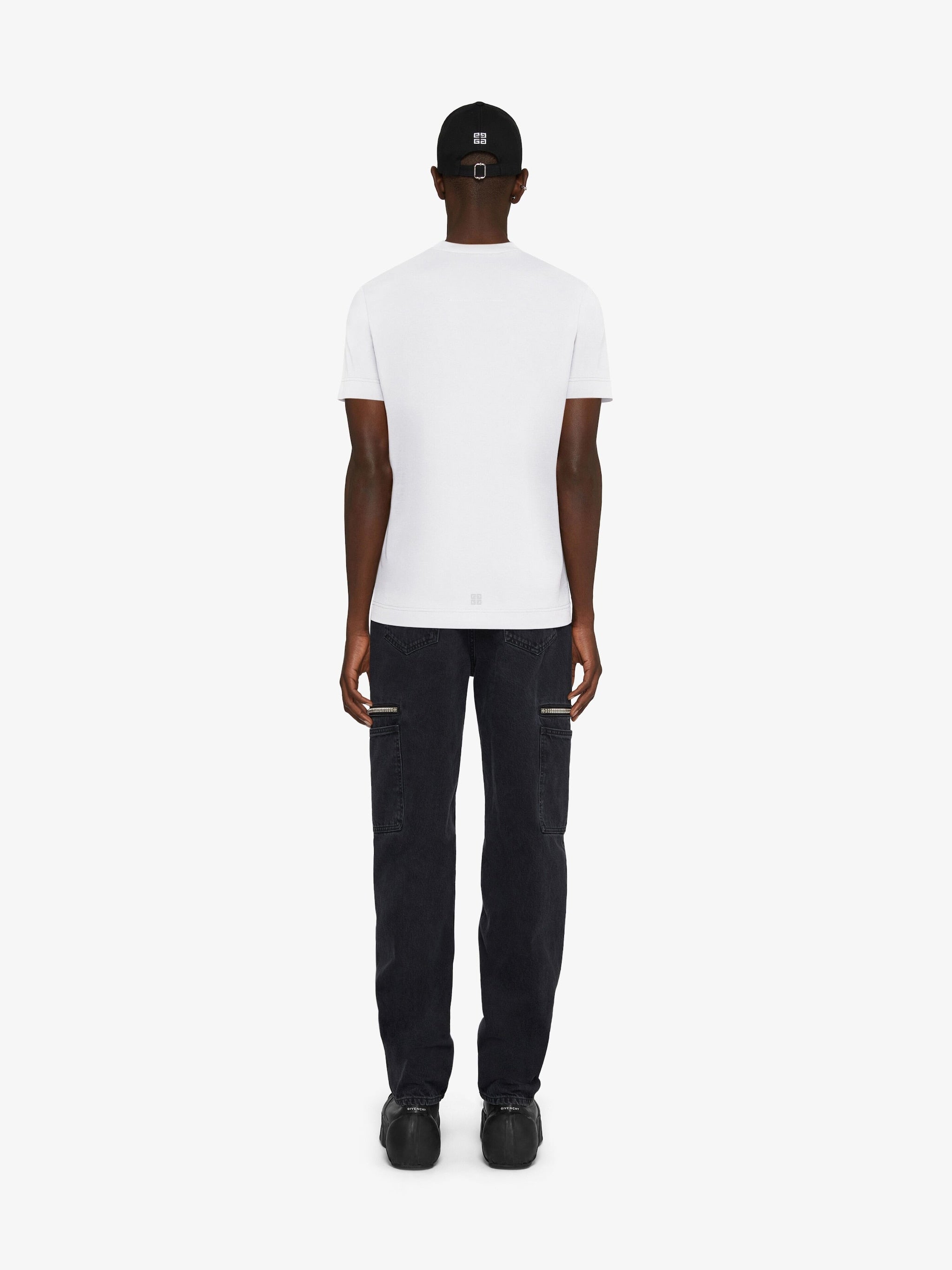 Reflective t-shirt in cotton