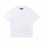 Alphabet pattern print t-shirt