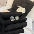 Classic Diamond Ear Studs