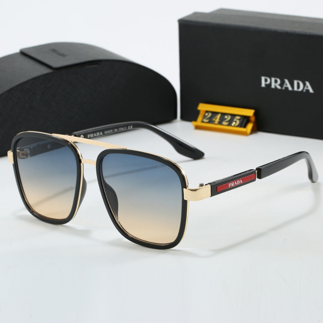 2026 New Fashion Two-tone metal sunglasses
