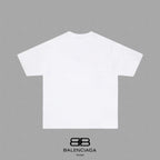 Double letter printing t-shirt