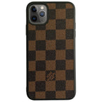 CHESSBOARD LEATHER CASE