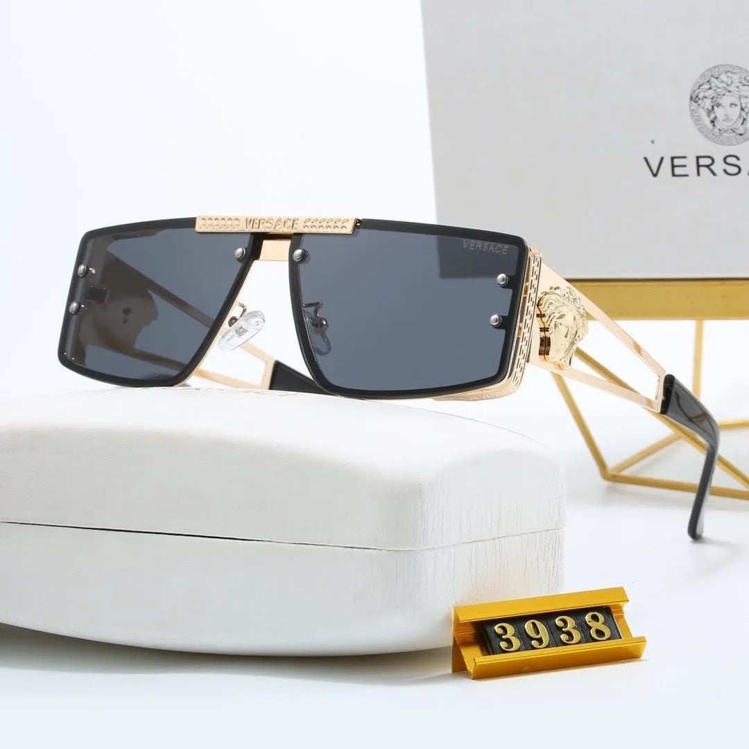 2026 New Fashion European and American style sunglasses with metal frames 3938 (UV protection)