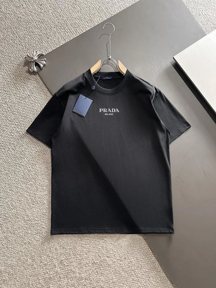 Simple style print t-shirt