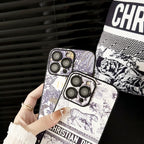 Forest Tiger Flower Leather Case