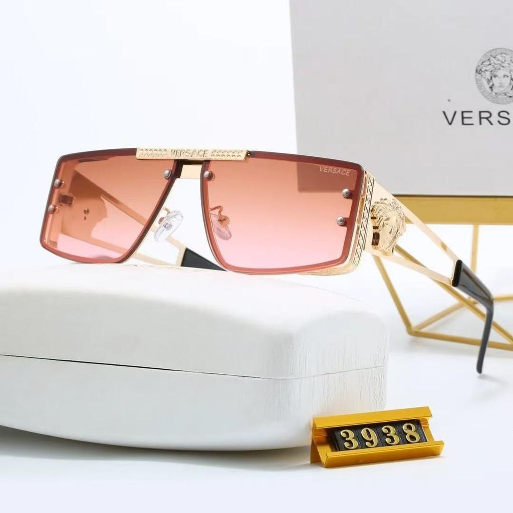 2026 New Fashion European and American style sunglasses with metal frames 3938 (UV protection)