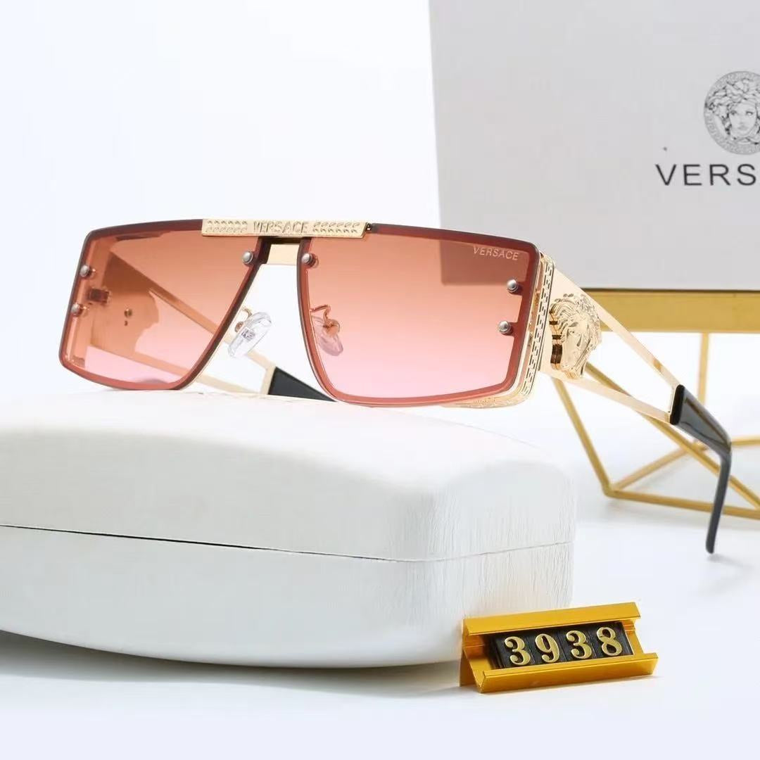 2026 New Fashion European and American style sunglasses with metal frames 3938 (UV protection)