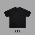 Double letter printing t-shirt