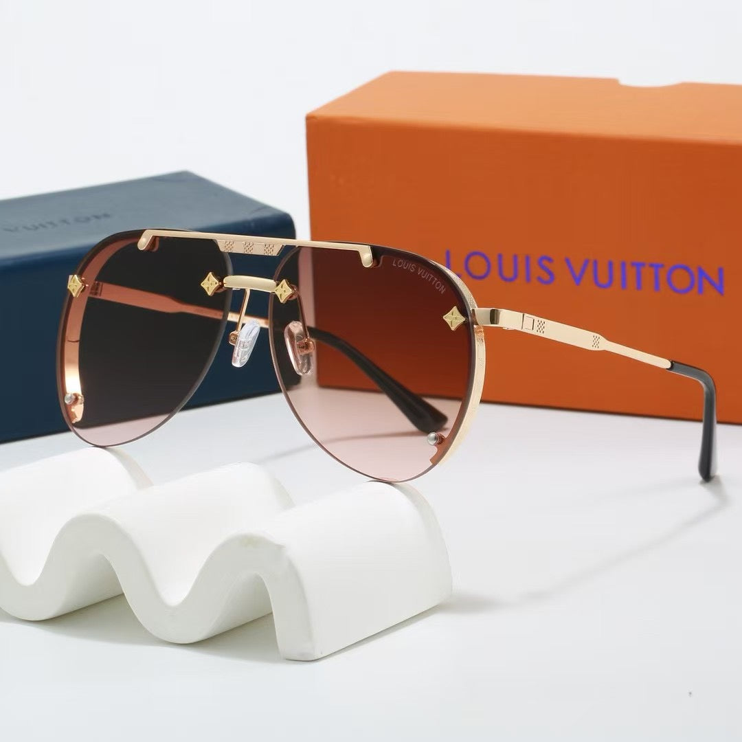 2026 Fashion New European and American style metal trendy sunglasses