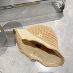 Fashion Straw Bucket Hat