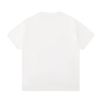 Solid color love short sleeve T-shirt