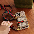 Gold Border Card Sleeve Case