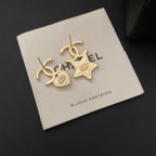 Asymmetric Star Diamond Earrings