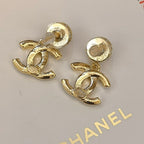 Glitter Classic Pearl and Diamond Earrings