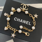 Lucky 5 Star Pendant Bracelet