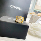 Grid Pearl Ring