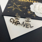 Trendy Alphabet Drop Earrings