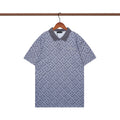 Blue Classic Knitted POLO Shirt