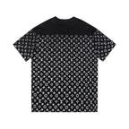 Retro front and back print T-shirt