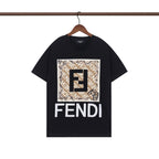 Simple letter F print T-shirt