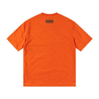 Classic pattern embossed T-shirt