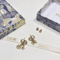 Vintage Lucky Charms Asymmetric Earrings