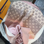Monogram Cashmere Gradient Color Scarf