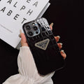 Luxurious crocodile leather case