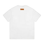 Colorful bear prints t-shirt