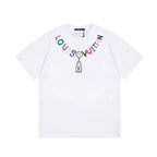 Colorful letters print t-shirt