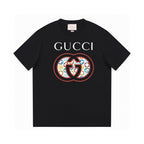 Logo filled graphic print T-shirt(summer preferred)