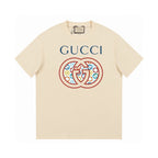 Logo filled graphic print T-shirt(summer preferred)
