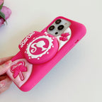 Lovely Pink Silicone Camera Case