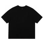 Solid color love short sleeve T-shirt