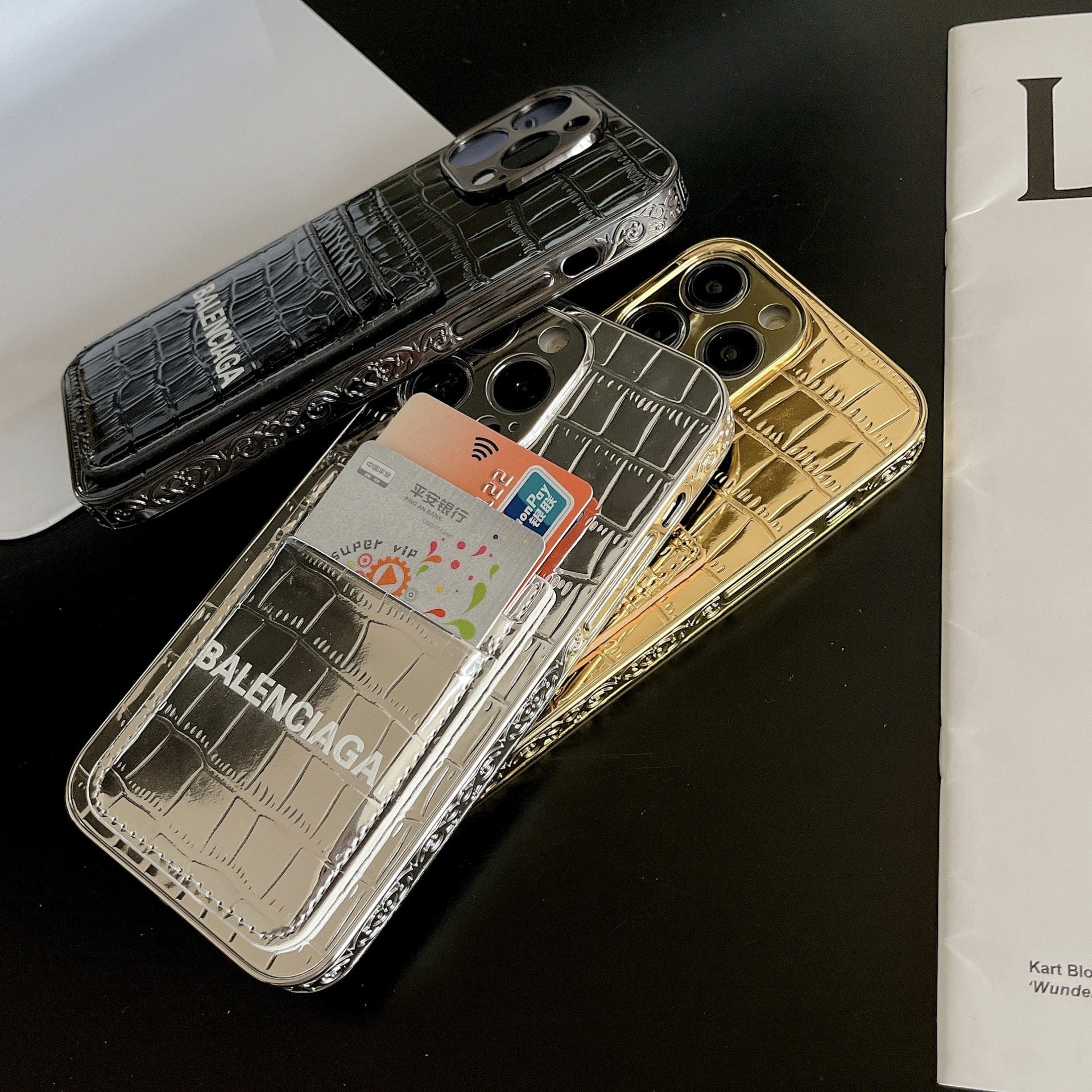 Luxurious patent leather case