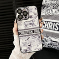 Forest Tiger Flower Leather Case