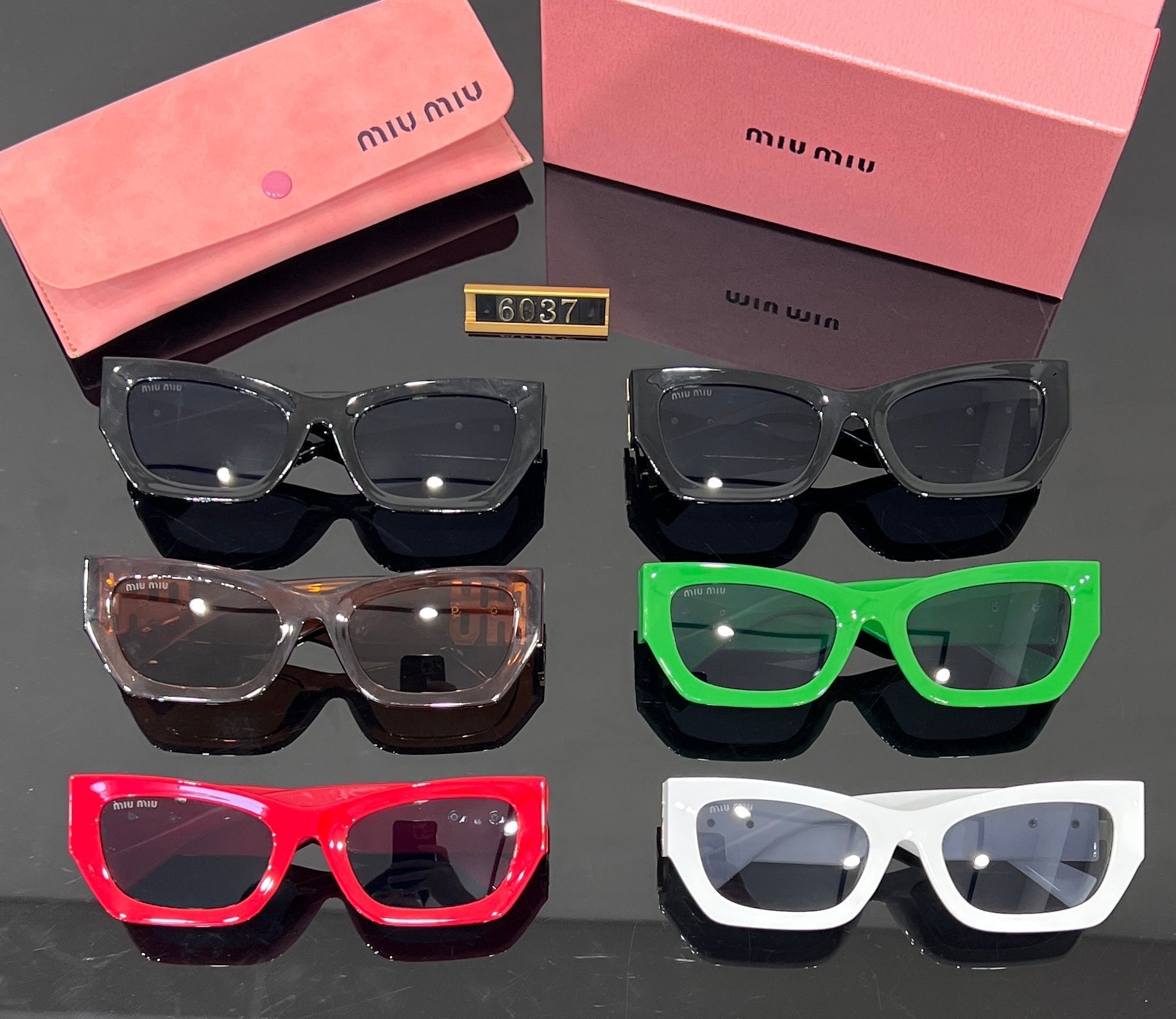 Fashion Square Cat-Eye Sunglasses