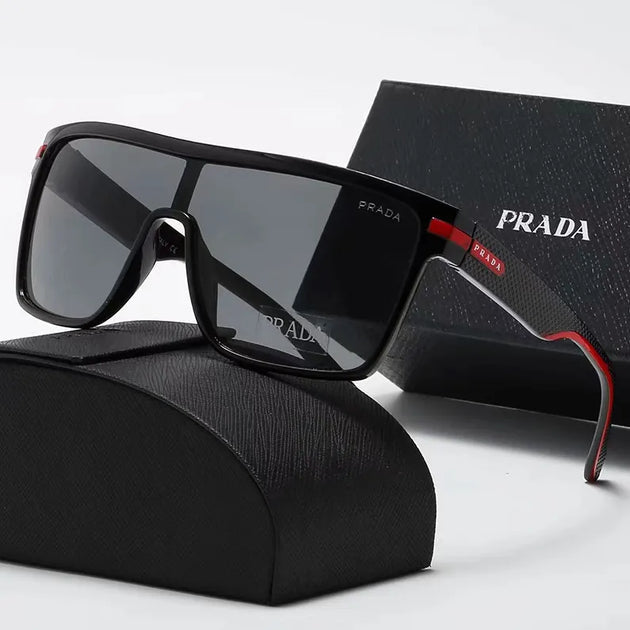 2026 New Fashion Large Frame One-piece Sunglasses